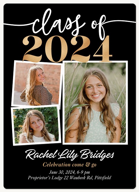 Bold Trio Graduation Cards