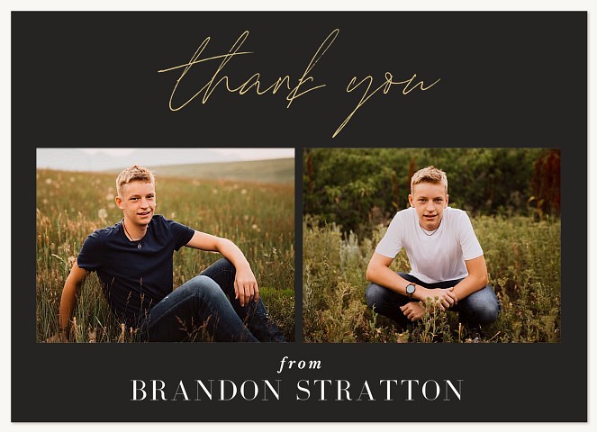 Grand Gratitude Thank You Cards 