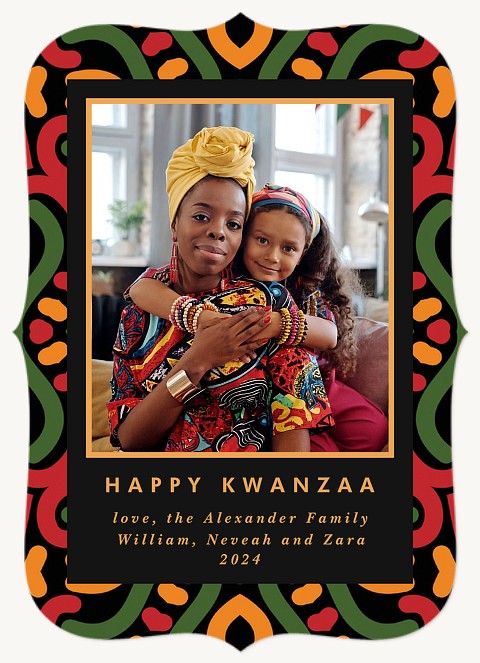 Kwanzaa Print Kwanzaa Cards