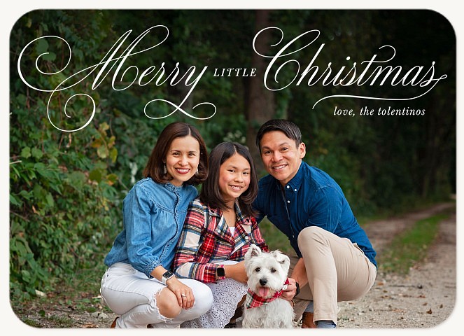 Little Christmas Personalized Holiday Cards
