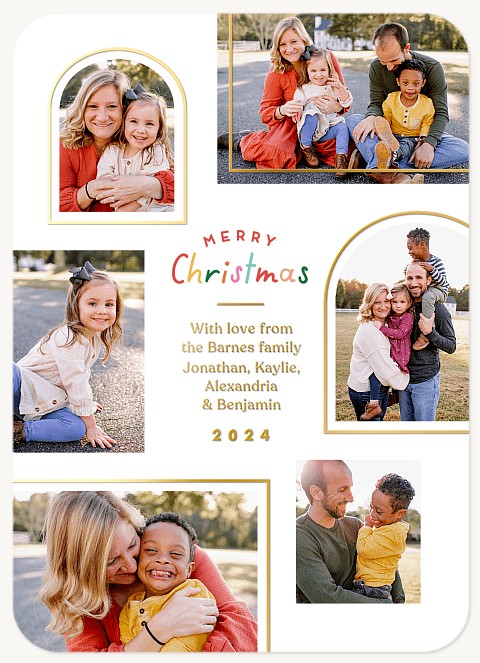 Bright Traditions Personalized Holiday Cards