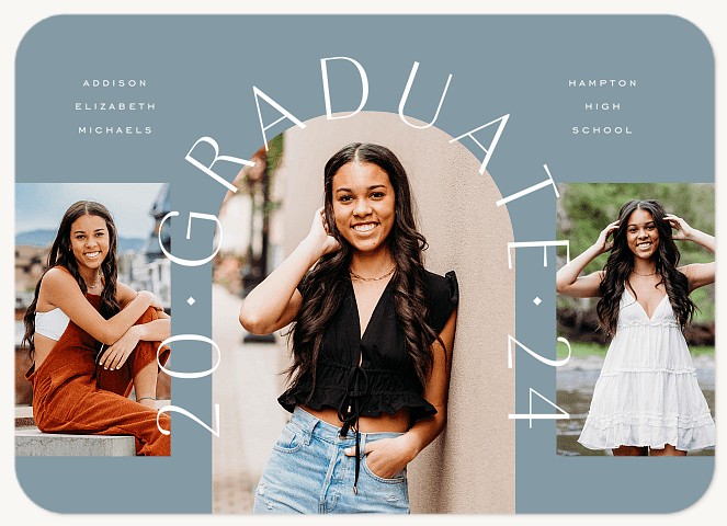 Modern Archway Graduation Invitations