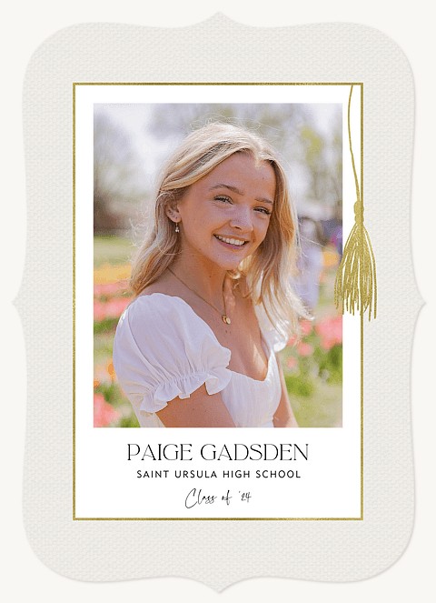 Radiant Tassel Graduation Cards