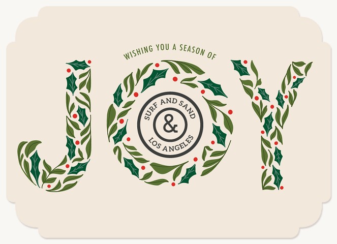 Season of Joy Business Holiday Cards