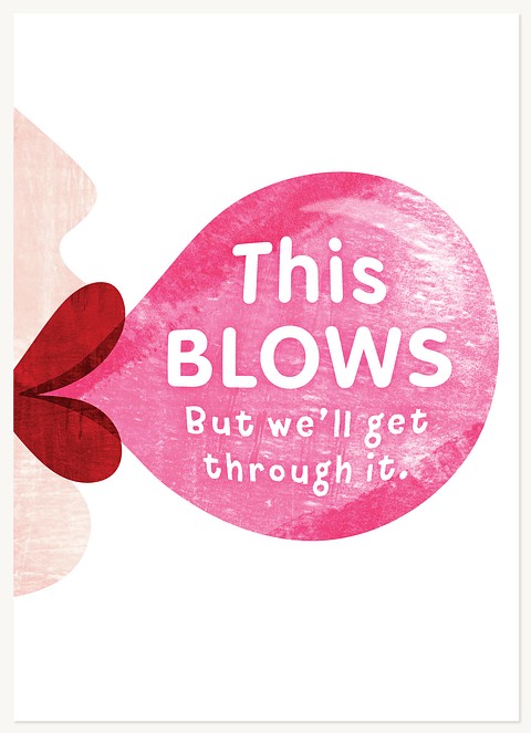 Sweet Bubblegum Greeting Cards