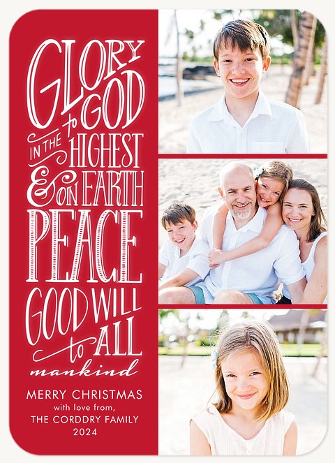 Peace & Goodwill Christmas Cards