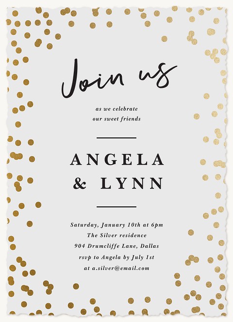 Join Us Party Invitations