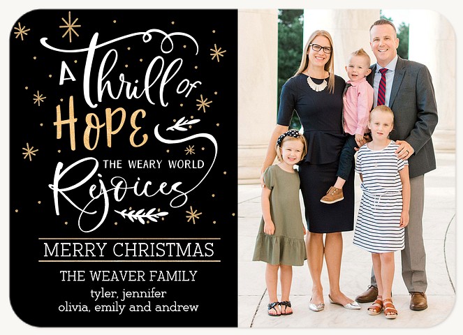 Thrill of Hope Christmas Cards