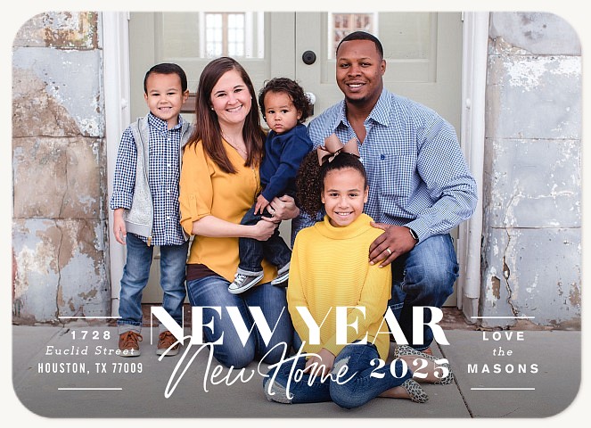 New Home New Year's Cards