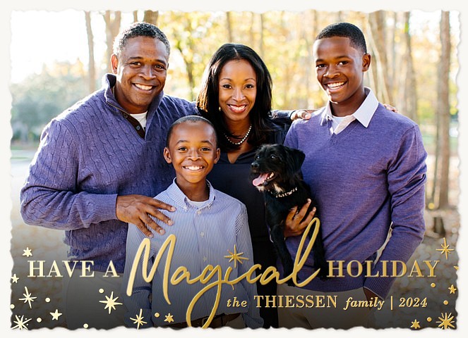 Season of Magic Photo Holiday Cards