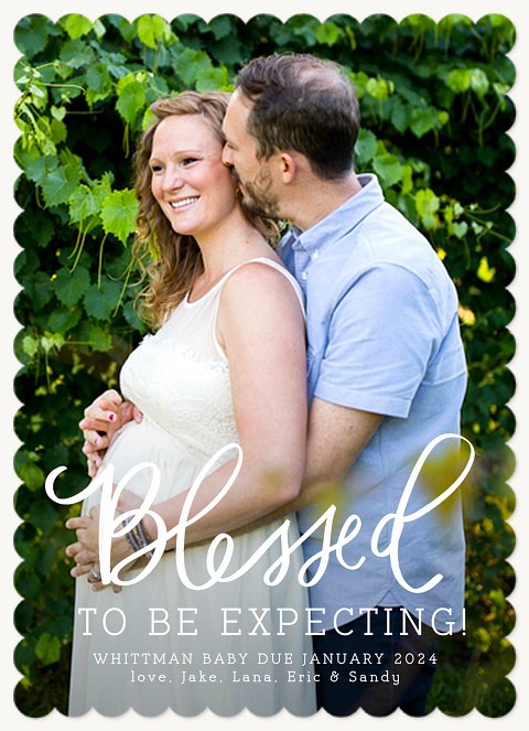 Blessed Pregnancy Announcements