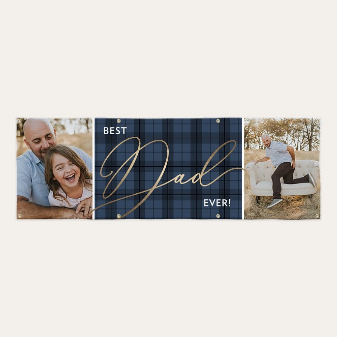 Best Dad Ever Custom Banners