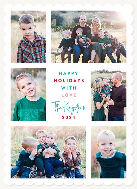 Jubilant Photo Holiday Cards