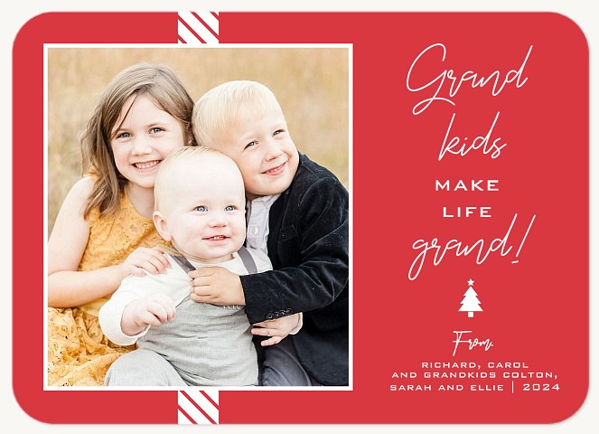 Grand Life Personalized Holiday Cards