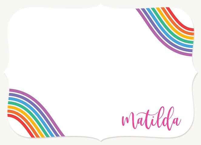 Chasing Rainbows Stationery For Kids