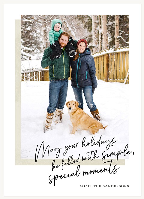 Special Moments Personalized Holiday Cards
