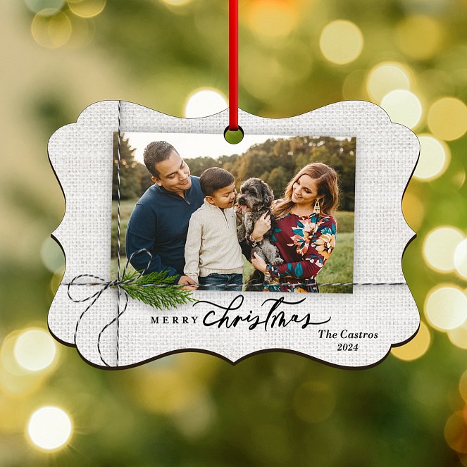 Christmas Twine Personalized Ornaments