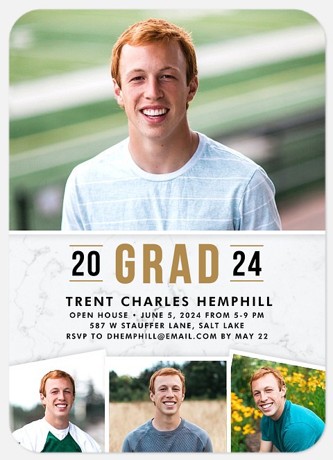 Statuesque Graduation Cards