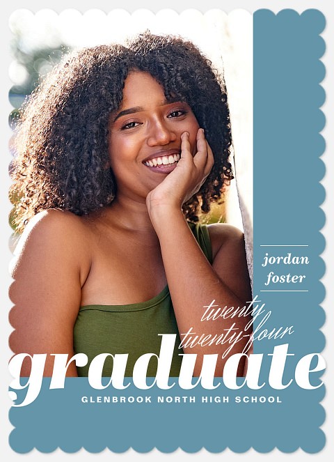 Contemporary Corner Graduation Cards