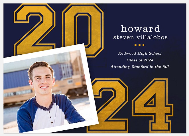 Collegiate Spirit Graduation Cards