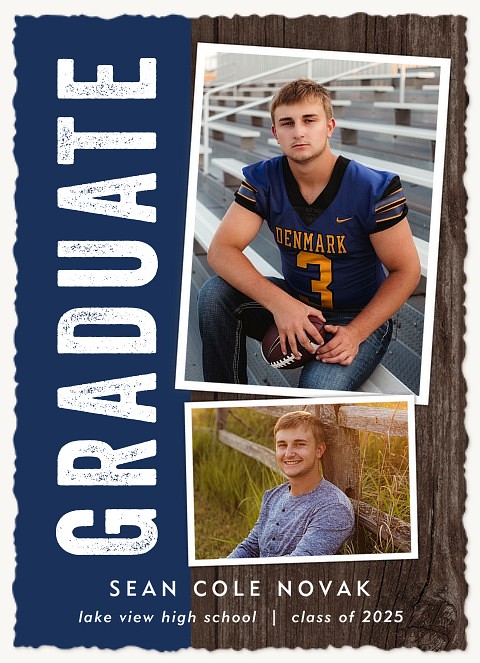 Bold & Rustic Graduation Cards