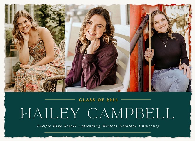 Classic Trio Graduation Cards