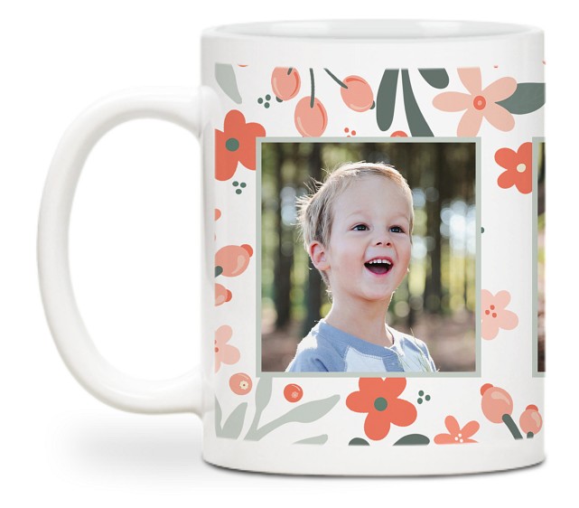 Sage & Flowers Custom Mugs