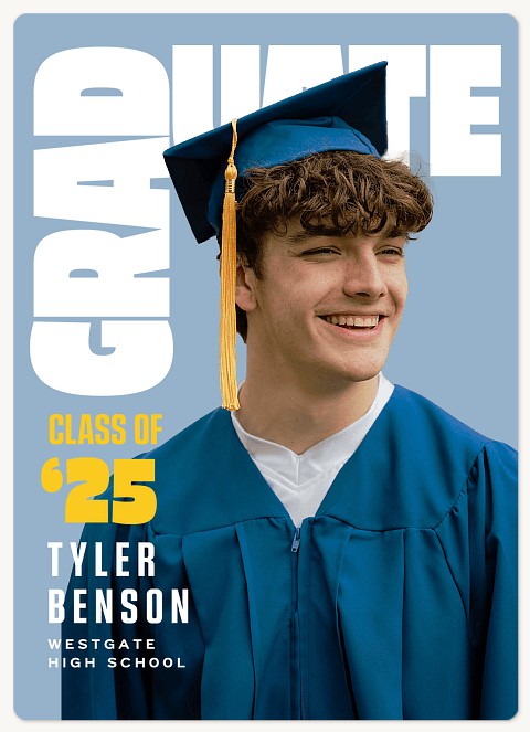 Modern Corner Graduation Cards