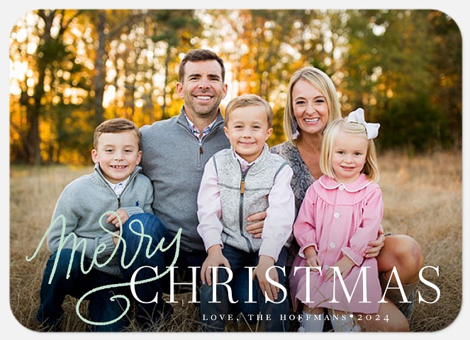 Perky Merry Holiday Photo Cards