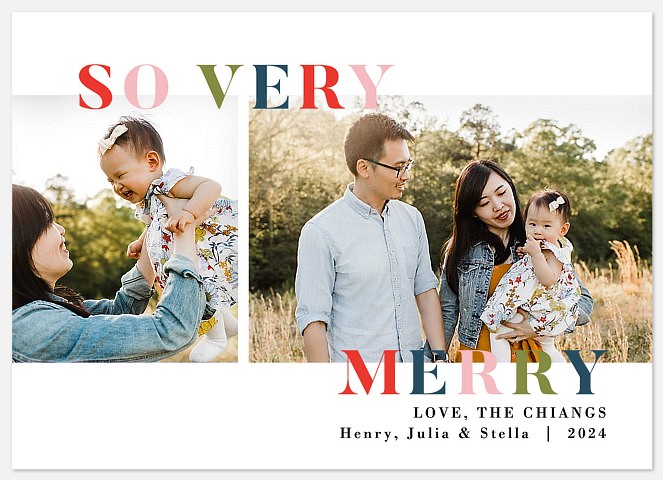 Merry Tidings Holiday Photo Cards