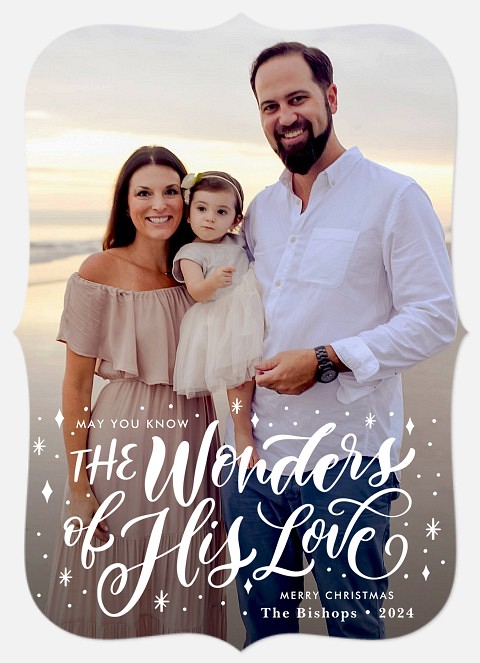 Wondering Awe Holiday Photo Cards