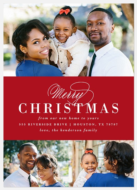 Warmest Tidings Holiday Photo Cards