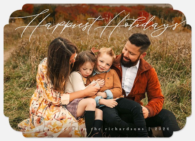 From The Top Holiday Photo Cards