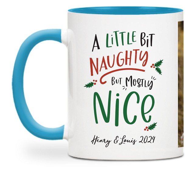 Little Bit Naughty Custom Mugs