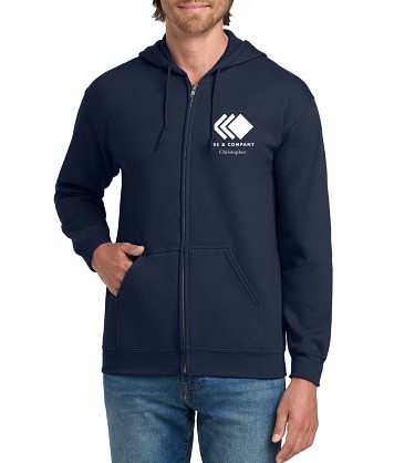 Full-Zip Fleece Hoodie