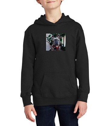 Port + Company Youth Picture-Perfect Photo Hoodie Sweatshirt