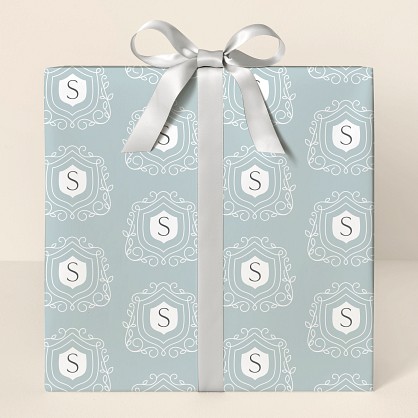 Elegant Initial Wrapping Paper