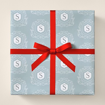 Elegant Initial Wrapping Paper