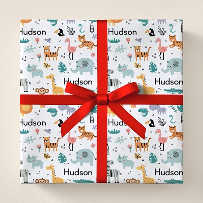 Baby Animals Wrapping Paper