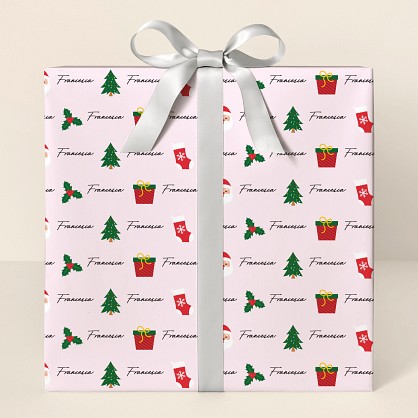 Christmas Cartoon Wrapping Paper