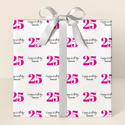Big Year Wrapping Paper