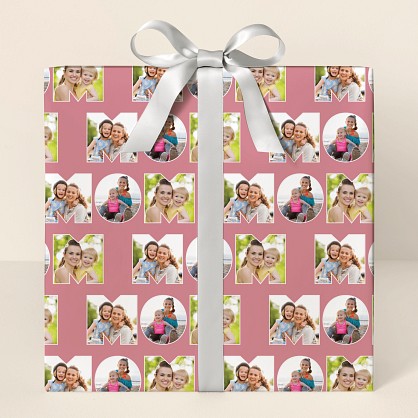 For Mom Photo Wrapping Paper