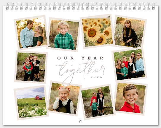 Our Year Together Calendar