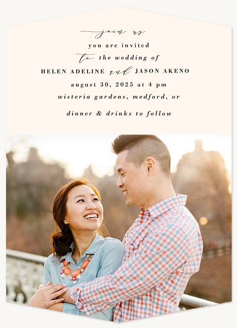 Contemporary Mix Wedding Invitations